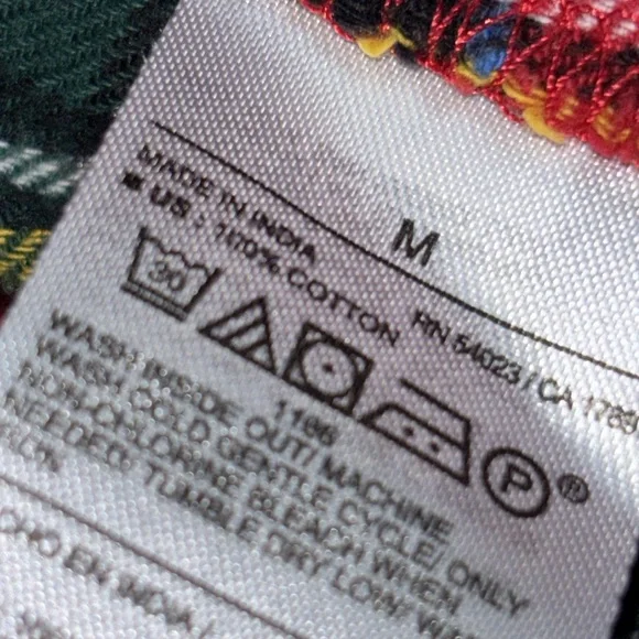 ON 3 Piece PJ Red Tartan Set - Picture 8 of 9